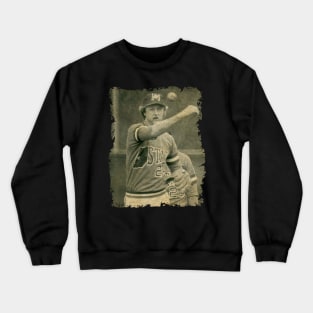 Larry Bird Played in One Baseball Game For Indiana State in, 1979 Crewneck Sweatshirt